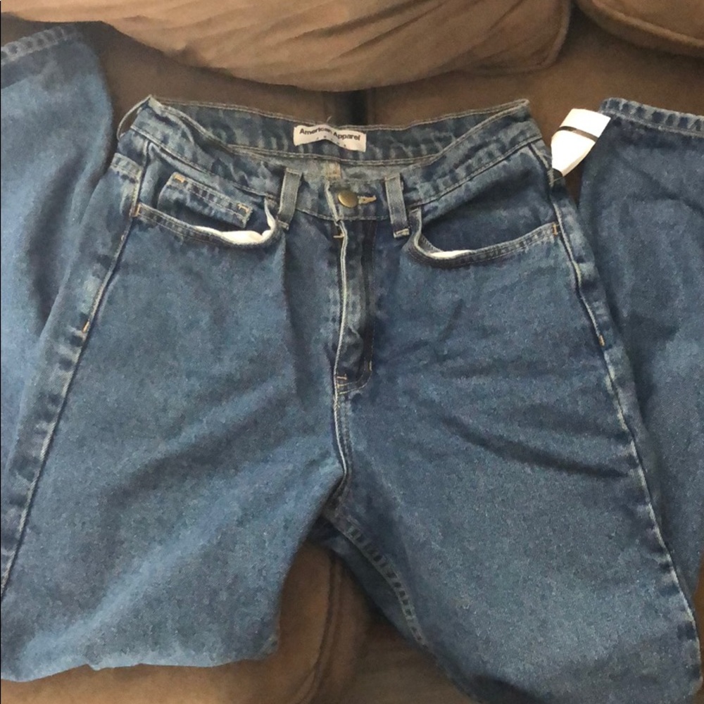 American Apparel Straight Leg Jeans